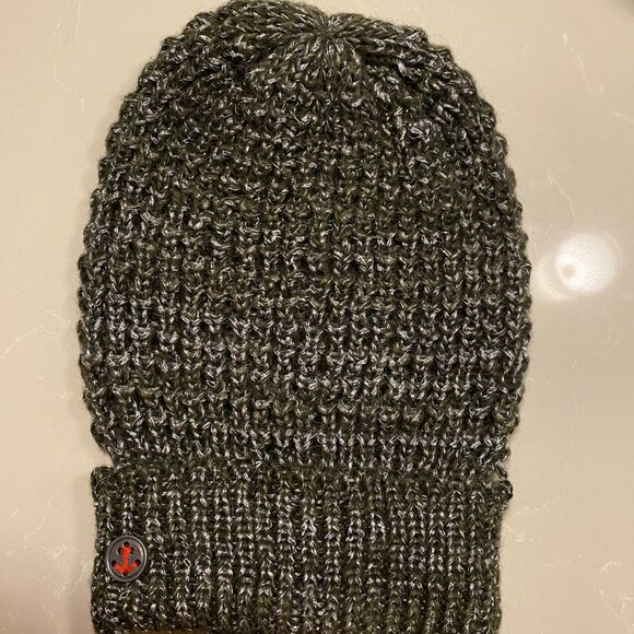 Sperry Top-Sider Unisex Dark Grey/Black/Silver Hat OSFM - Picture 1 of 5